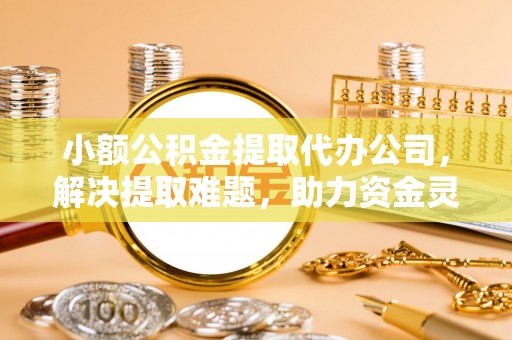 褒忠小额公积金提取代办公司，解决提取难题，助力资金灵活使用