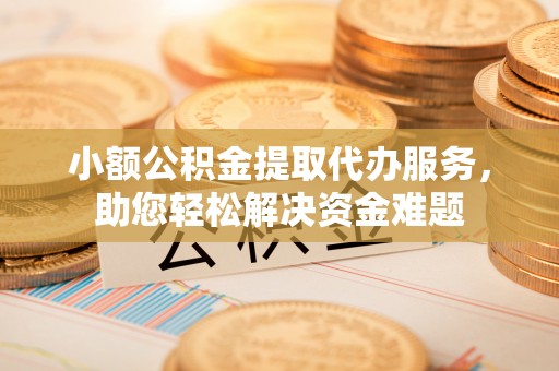 褒忠小额公积金提取代办服务，助您轻松解决资金难题