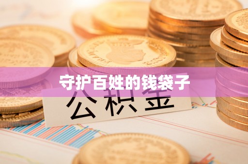 褒忠守护百姓的钱袋子